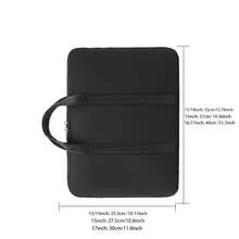Bolso para ordenador portátil 11 pulgadas 12 pulgadas 13 pulgadas 14 pulgadas 15,6 pulgadas 16 pulgadas 17 pulgadas bolso de ordenador estilo cinturón tejido artístico pr - Ver 4