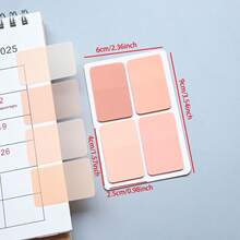 80 Mini Sticky Notes, 4 Colors. Portable Student Note-Taking Sticky Notes, Self-Adhesive And Easy To Use, Suitable For Office, Home, And School. Multiple Styles Available. A Handy Office Assistant, School Supplies, And A Must-Have For Back To School. - Square Sticky Note - View 15