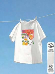 Conjuntos de primavera para mujer, camiseta de manga corta con estampado floral 100% algodón para mujer, ropa de vacaciones para mujer, ropa para el Día de San Valentín para mujer, ropa de verano para mujer, ropa de primavera, ropa para el Día de San Valentín, blusas de verano, blusa casual de negocios para mujer, ropa de verano blanca, blusas de verano 100% algodón. - Blanco 3 - Ver 4
