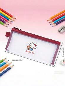 7 piezas Estuches para lápices, Gran capacidad, Diseño de malla/Múltiples opciones, Esencial para oficina y viajes, Perfecto para la temporada de vuelta a la escuela, Regalo para estudiantes de vuelta a la escuela, Cierre con cremallera - Multicolor - Ver 3