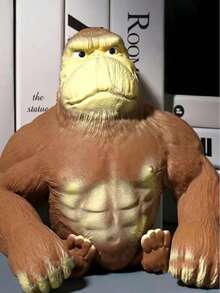 1pc Funny Transformable Gorilla Stress Relief Toy, Creative Desk Toy For Teens & Office (Random Style & Color) - Multicolor - View 3
