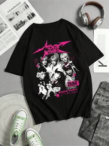 Women T-Shirts - Black - View 6