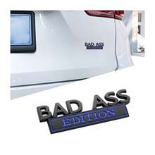 Mexican Edition 3D Metal Car Emblem Sticker For Side Fender Or Rear Bumper Rust-Resistant Exterior Decoration Badge In Red, White Green With Adhesive Backing - Style5Black/Blue - View 7