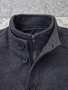 Especially Men's Cardigan - Light Grey - View 3