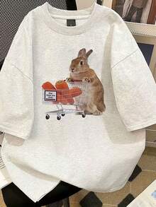 Women T-Shirts - Light Gray - View 1