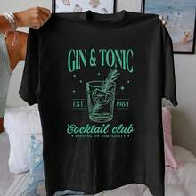 Women's Spring/Summer T-Shirt. Vintage T-Shirt For Men And Women, Established In 1984 - Crew Neck, Short Sleeve, Casual Shirt With 80s Vintage Print. | Comfortable Outfit For Parties, Suitable For Social Gatherings And Everyday Wear (Black). Create Everyday Looks That Make You Look Slimmer. - 黑色 - 查看 7