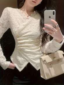 Women Tops - White - View 1