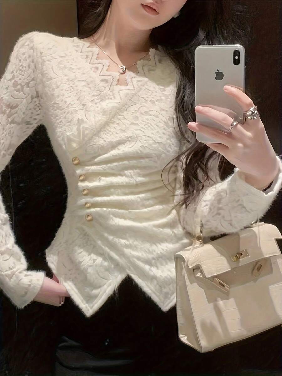 Women Tops - White - View 1
