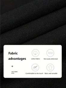 Soft 100% Cotton T-Shirt, Vintage T-Shirts, Pure Cotton T-Shirts For Women, Short Sleeve, Unique Printed Design, New Summer Style 2026, Loose Fit, Half Sleeve, Slimming Tops For Students, 100% Breathable Cotton T-Shirt, Goes With Everything. - 黑色 - 查看 3