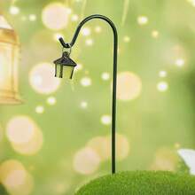 16pcs Mini Decorative Set, Luminous Mini Landscape, Mini Potted Plant Decor, Mini Party Craft, Fairy Style Mini Scene, Magical Garden Decor, Halloween Decor, Fantasy Theme Design, Lightweight & Delicate Accents - Decorative Posts - View 9
