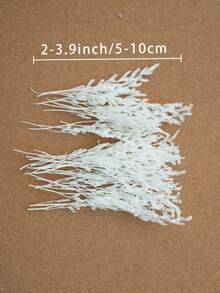 20/50/100/150/300 支迷你人造满天星及其他花卉 - 适用于树脂模具工艺品制作，象牙白花束，可用于发饰、婚礼花环、餐桌装饰、家居装饰 - 白色情人草 - 查看 7