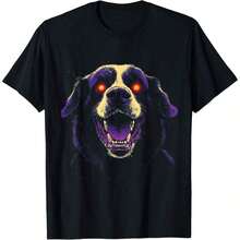 1 All Seasons Bernese Mountain Dog Print T-Shirt, Pure Cotton, Single Side Print, Round Neck, Short Sleeve, Unisex, Base Layer, 180g, 100% Cotton. - 顏色 6 - 查看 7