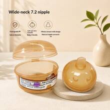 Tapusen 2026新款PPSU寬口餵奶瓶，適用於新生兒與嬰兒，8oz/10oz，仿真乳頭，防脹氣，附手把便攜式嬰兒杯，防漏，適用於奶粉、水、果汁，輕巧且可重複使用，適合旅行、戶外與居家使用 - 彩色 - 查看 5