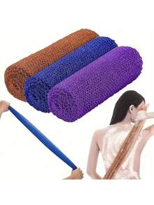 1 pieza Toalla de baño exfoliante, toalla de sudor de limpieza profunda para sauna y baño - Multicolor - Ver 1