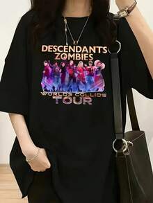 Women T-Shirts - Black - View 1