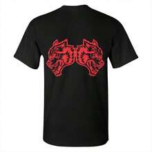 180g Soft Cotton Crew Neck T-Shirt For Men And Unisex, With Print Inspired By DARCSPORT And Gold's Gym, Breathable T-Shirt For Training And Gym, Take That T Shirt, Father's Day, Shirts For Men, Mens Holiday Clothes, Boyfriend Gifts, Clothes T Shirts For Men And Women Tops For Women, Family Matching Outfit Adult And Children's Sizes - NEGRO-2 - Xem 3