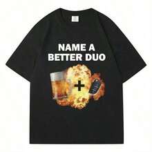 Limited Time Offer, Limited Quantity Available, Flash , Women's Shirts, Women's T-Shirts. Abstract Simple Stroke Face Prints Women T-Shirts Hip Hop Breathable Short Sleeves Soft Street Casual Tops Female Tee Clothing - 黑色 - 查看 1