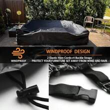 Table And Chair Set - Black 420D - View 3