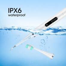 Hailicare 电动洁牙器/牙刷二合一，31000 VPM 五档可调速，IPX6 防水，可充电，适用于日常牙齿清洁和去除牙渍。 - 彩色 - 查看 9