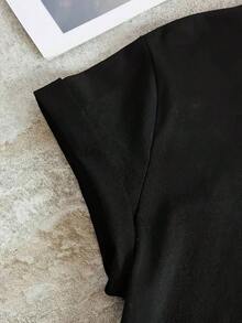 Women T-Shirts - Black - View 4