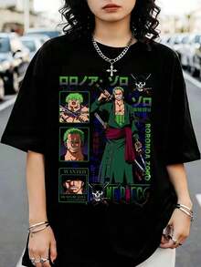 Women T-Shirts - Black - View 6