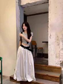 Women Skirts - White - View 3