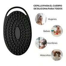 Esponja  Cepillo Esponja Corporal De Silicón Exfoliante - Albaricoque - Ver 3