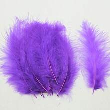10-15cm Fluffy Marabou Turkey Feather Decor Craft Feathers DIY Handmade Dreamcatcher Wedding Party Decoration 50pcs/Pack - JWR - View 31