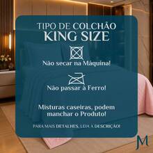 Coberdom Super King Sublime Inverno Pesado Super Quente Luxo - Rosa Bebê - Visão 7