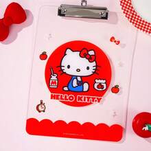 Sanrio Hello Kitty Clipboard, Writing Board, Acrylic Clipboard, A4 Folder Board, Cute Cartoon Style - Multicolor - View 7