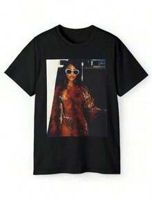 Women T-Shirts - Black - View 1