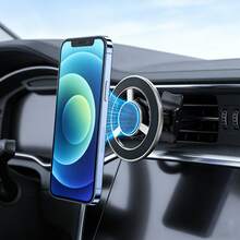 Magnetic Car Phone Holder, Installed On Air Vent, Strong Magnet Provides Stable Support, Compatible With Multiple Phone Models, A Wonderful Navigation Holder - JY33 - View 5