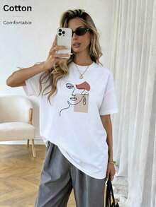 Women T-Shirts - Blanc - View 1