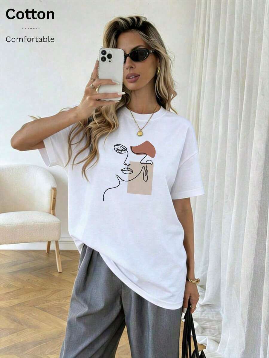 Women T-Shirts - Blanc - View 1