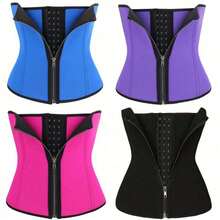 Women's Fitness Training Dance Yoga Shapewear, Waist Trainer, Waist Cincher. Daily Waist Shaper, Fashionable Slim Waist Belt, Mesh Fabric Black Spring Sports - Multicolor - View 6