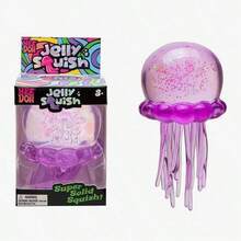 Schylling Jelly Squeeze Glowing Jellyfish Sensory Toy - Requires Super Squeezing, Stress Relief Toy Suitable For Children And Adults, Ideal For Easter And Birthday Gifts - Multicolor - View 10