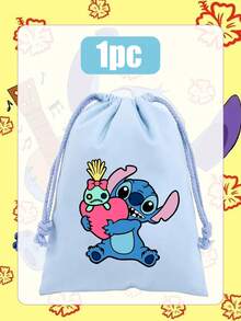 Túi dây rút màu vàng in hình Lilo & Stitch của Disney, nổi bật với hình ảnh Stitch đáng yêu đang úp mặt và chữ màu đỏ đậm. Được làm từ vải canvas mềm mại nhưng bền chắc với dây rút bằng dây thừng dày, chiếc túi nhẹ và đa năng này lý tưởng để đựng đồ tập gym, đồ dùng du lịch hoặc các vật dụng hàng ngày, mang đến nét tinh nghịch và hoài cổ cho cuộc sống thường nhật của bạn. - Nhiều kiểu dáng - Xem 13