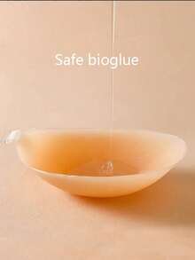 1pc Anti-Chaf Reusable Silicone Invisible Sticky Bra For Women, Fits A/B/C/D Cups, Solves Uneven Bust Issues, Perfect For Formal Events, Weddings, Sports And Daily Wear - Color - View 10