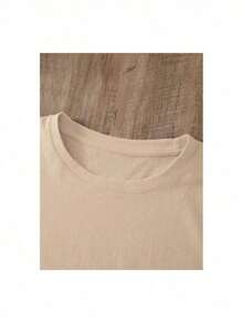 YOCASA Women's Summer Fitted Short Sleeve T-Shirt With Round Neck And Oil Painting Print Of Flowers, Hearts, Cherries, And Lettering. Simple And Casual Fabric, Sporty Style, Ideal For Everyday Wear And A Valentine's Day Date - Unisex Loose Cotton Short Sleeve Round Neck T-Shirt, Urban Vintage Style, Women's Blouses. Casual Blouses For Ladies. - 白色 - 查看 4