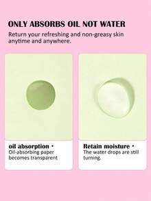 100 Peças Lenços Absorventes de Óleo + Esponja de Pó Quadrada + 1 Espelho, Função 3 em 1, Lavanda, Gardênia, Chá Verde, Carvão de Bambu Lenços Faciais Macios Naturais, Lenços Absorventes de Óleo Perfumados, Copo Absorvente de Óleo Portátil Refrescante com Controle de Oleosidade, Absorve o Excesso de Óleo Facial, Unissex, Adequado para Iniciantes, Produto de Cuidados com a Pele, Lenços Absorventes de Óleo, Ferramenta de Cuidados com a Pele, Cuidados Faciais, Espelho de Bolso, Lenços Absorventes de Óleo de Reposição 100 Peças - Multicolorido - Visão 5