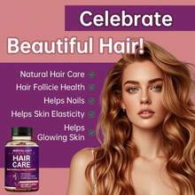 Miriyalyad 24-In-1 Advanced Hair Growth Vitamins Biotin 10,000mc9,Collagen,Patented OptiMSM, GoMCT,Saw Palmetto Naturally Regrow Stronger & Healthier Hair, Skin And Nails Stops Hair Loss 60 Day Supply - 1 CÁI - Xem 2