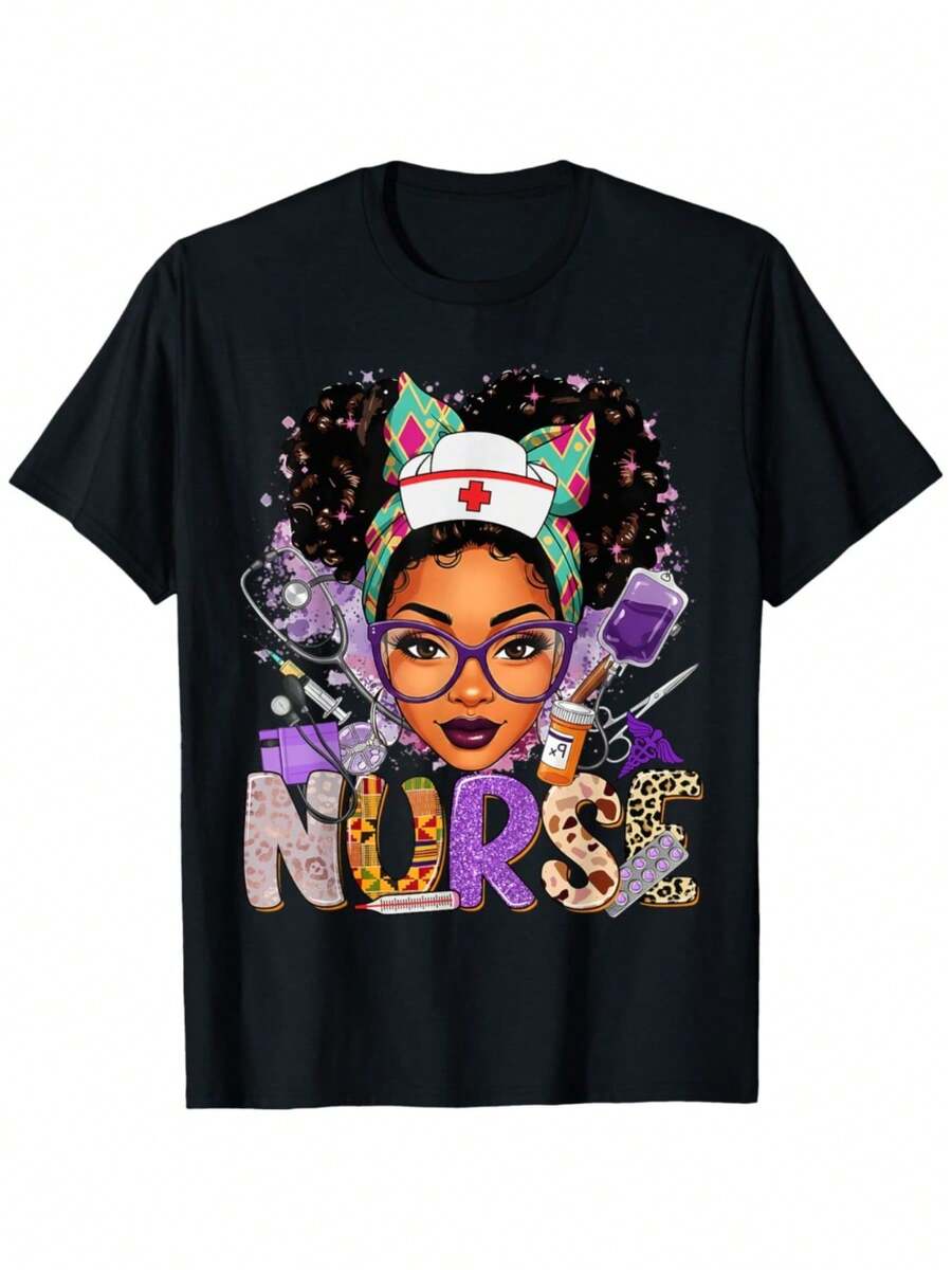 Unisex T-Shirt Pride Of Black African Culture - Soft And Breathable Cotton T-Shirt, Suitable For Both Men And Women, With African Prints And Melanin Motifs, Ideal For Cultural Events, Valentine's Day Gifts, St. Patrick's Day And For Everyday Wear As An Inspirational Garment. - 黑色 - 查看 1