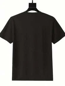 La vida es mejor en un crucero - Camiseta gráfica para mujer - Divertida camiseta de verano con diseño de sol y olas, corte holgado informal, blanca, para la playa y los viajes, cuello redondo, 100% algodón. - Negro - Ver 3
