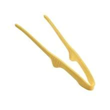1 件一体式牛排夹，带支架，耐热厨房食物夹，适用于烘烤、烧烤、烘焙面包和蛋糕，家庭使用 - 彩色 - 查看 9
