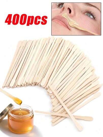 400 Adet Tek Kullanımlık Saf Ahşap Ağda Uygulama Çubuğu, Isıya Dayanıklı, Küçük Ahşap Ağda Spatulası, Ahşap Ağda Çıkarma Çubukları, Kaş Ağda Aletleri, Kaş Ağda Uygulama Çubukları, Ağda ve Pürüzsüz Cilt İçin, Ağda, Kaş ve Vücut İçin Uygun, Spa ve Evde Kullanım İçin İdeal, Yaz Ağda Uygulama Çubukları (400/200/100/2 adet)