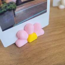 Cute 3D Printed Photo Stand, Holder For Instax Mini/Lomo Cards, Aesthetic Desk & Room Decor, Perfect Gift For Birthday/Valentine's Day - Multicolor - View 3