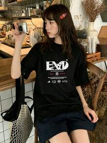 Women T-Shirts - Black - View 4