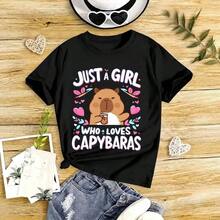 GiftGirls Printed T-Shirt, Soft - Black - View 7