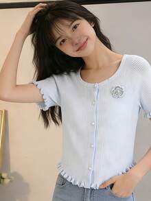 Women Tops - Black - View 10