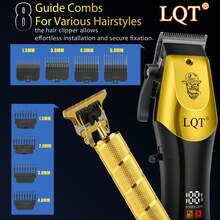LQT Men's Grooming Kit (4pcs/3pcs/1pc) - Mini Hair Clipper, Ear & Nose Trimmer & Men's Razor, Cordless Trimmer, USB-C Charging, Suitable For Home Haircutting, Travel Beard Trimming And Personal Care. Ideal Holiday Gift, Men's Gift - View 8